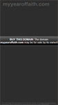 Mobile Screenshot of myyearoffaith.com